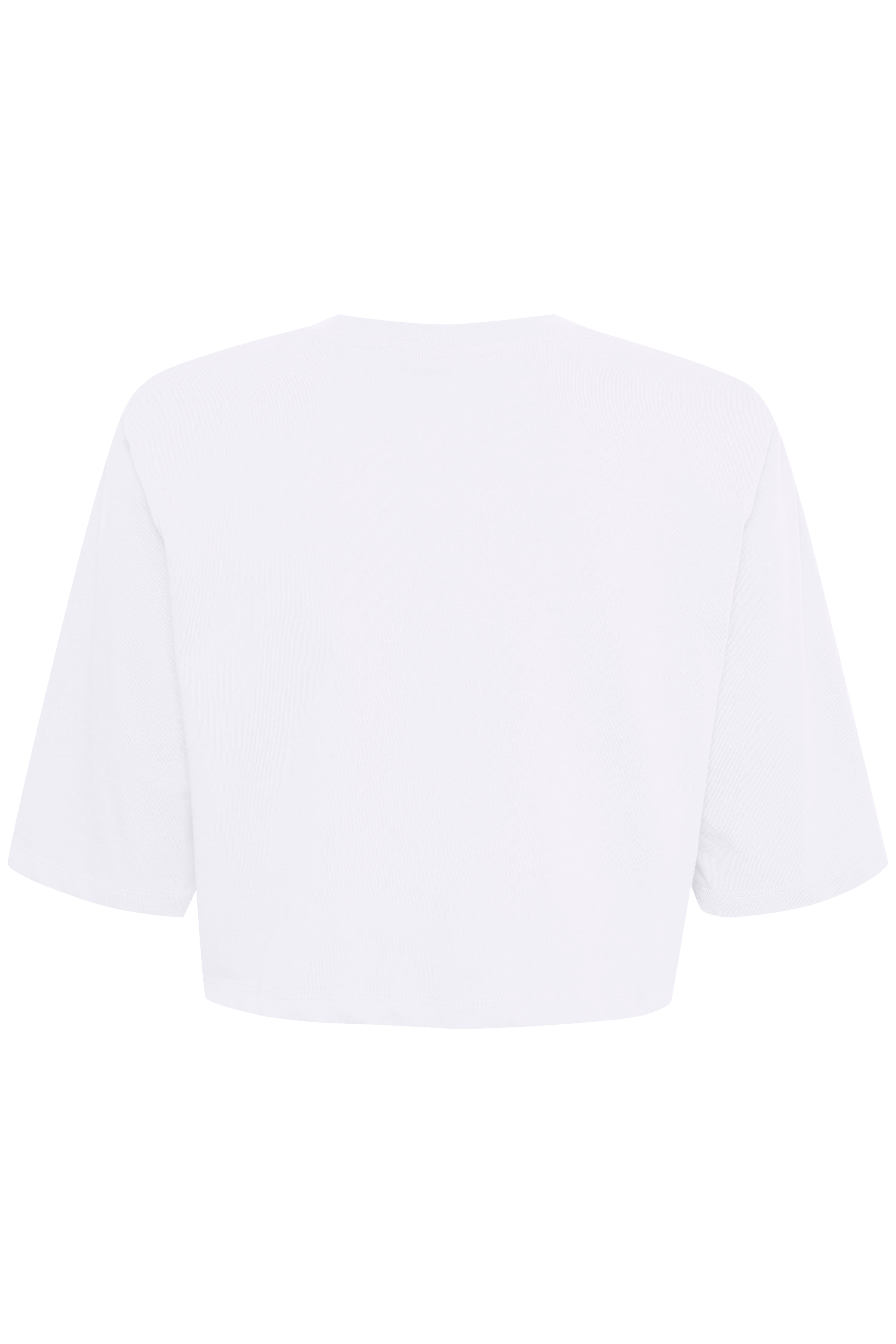 Gestuz Jory Cropped T-shirt White