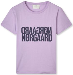 Mads Nørgaard Single Organic Trenda P T-shirt Orchid Petal Mode