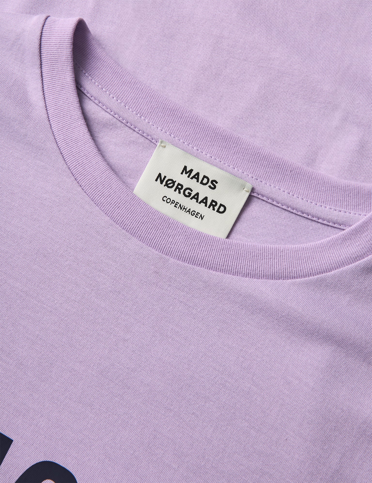 Mads Nørgaard Single Organic Trenda P T-shirt Orchid Petal Mode