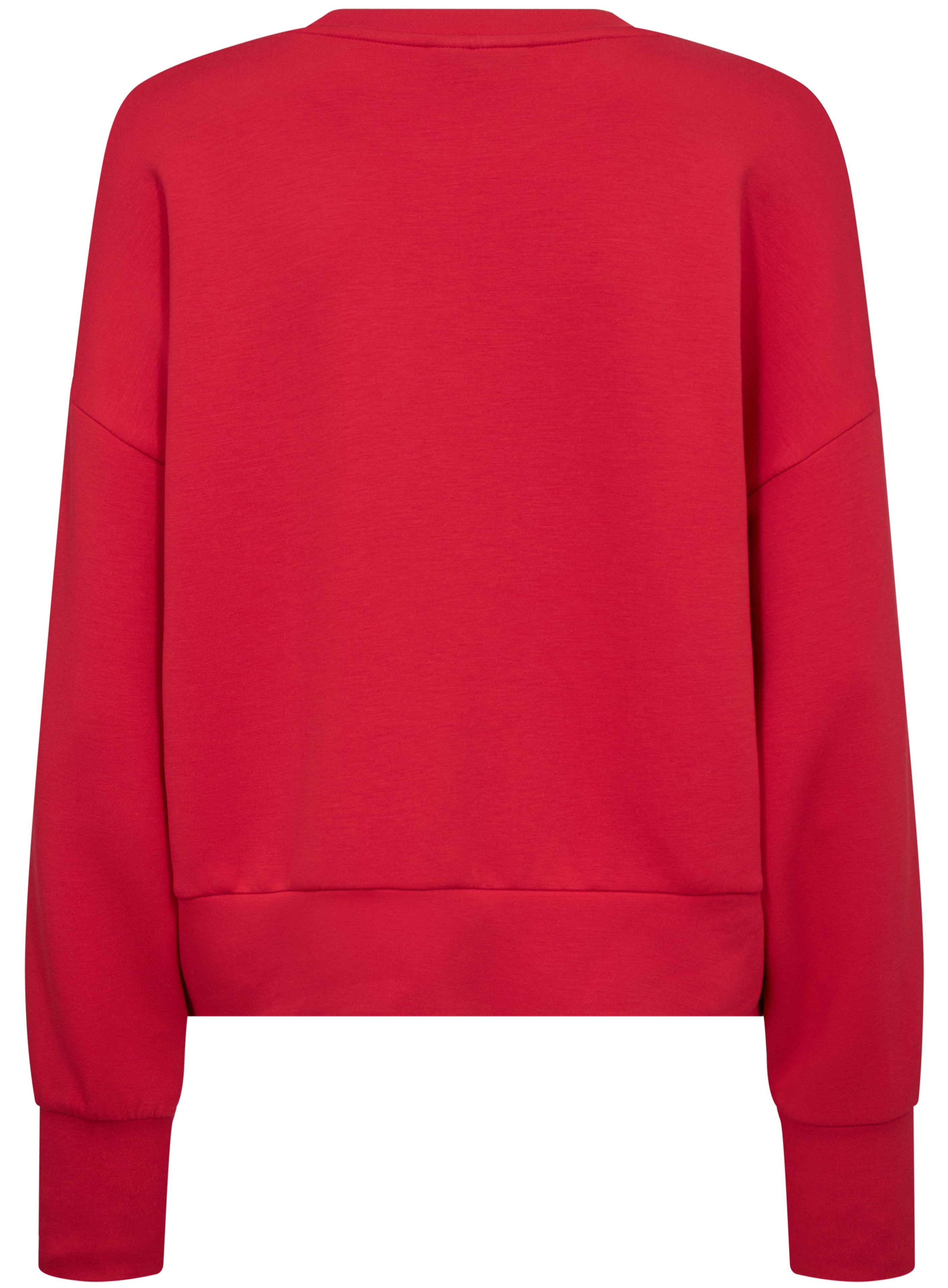Mos Mosh Celli LS Sweatshirt Chinese Red Levere