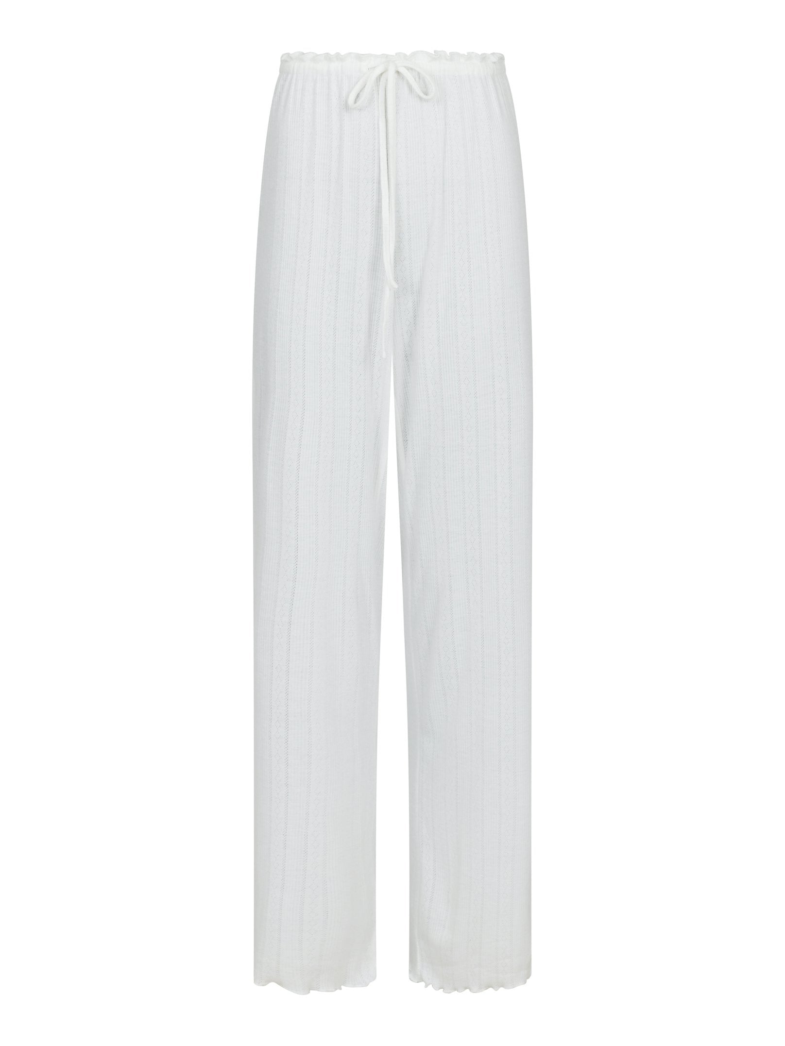 Neo Noir Serafina Pointelle Bukser White