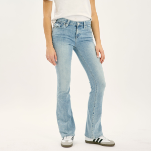 True Religion Becca Mid Rise Bootcut Flap Jeans Peak Spot Online Hot Salg